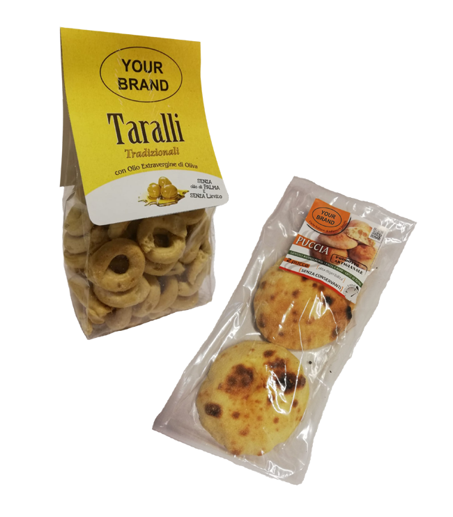 Puccia e Taralli Private Label Novoforno Altamura prodotti da forno