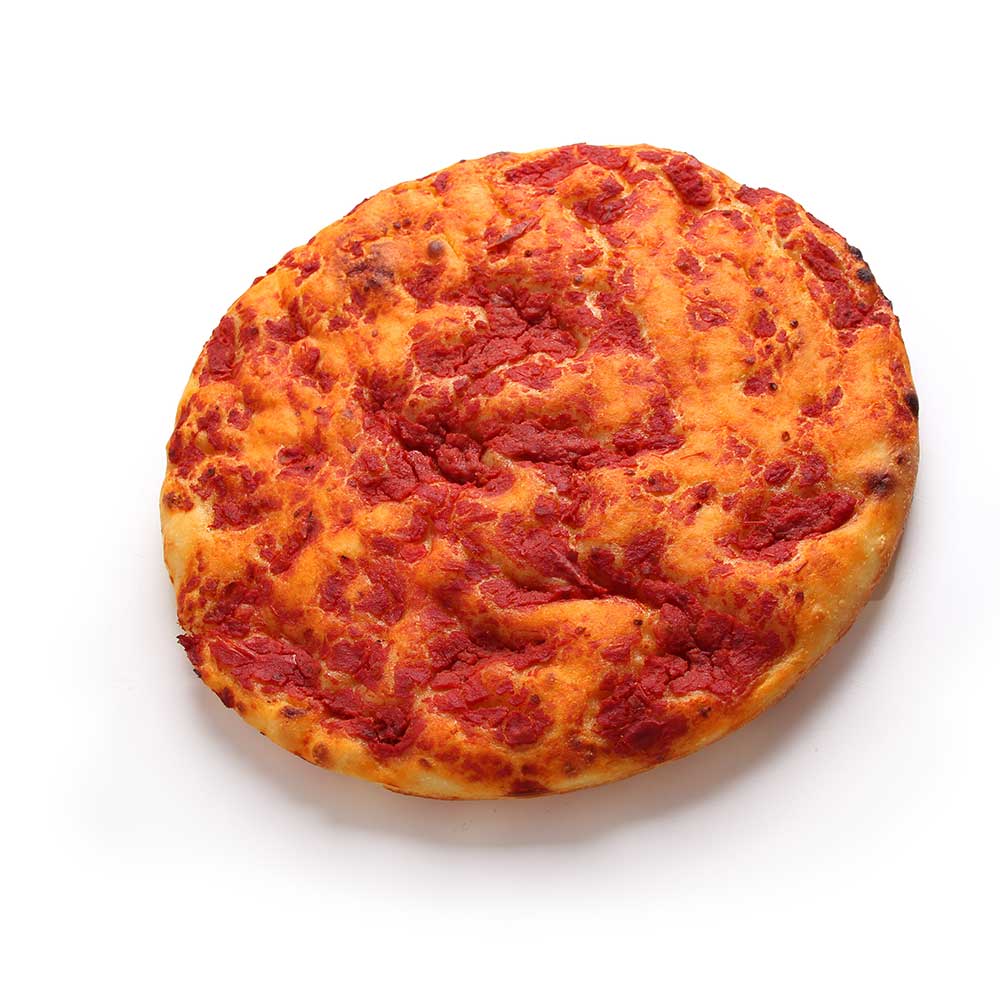 Focaccia-tonda-Pomodoro Focaccia tonda al Pomodoro Novoforno Altamura